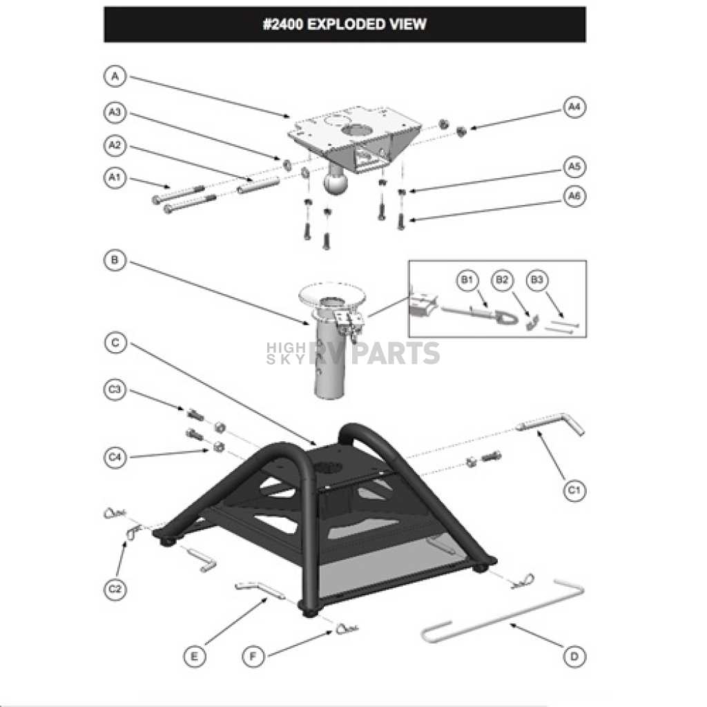 fifth wheel parts diagram