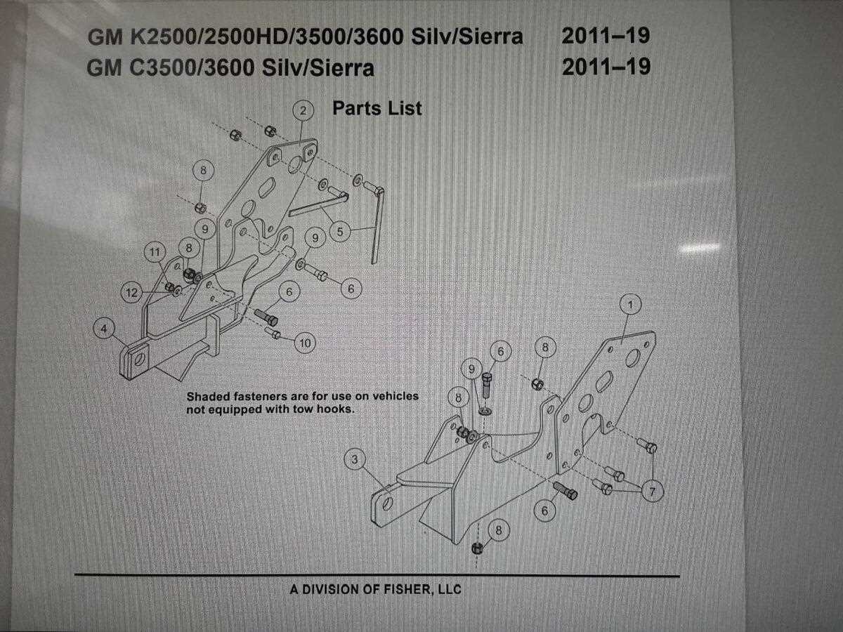 fisher plow parts diagram