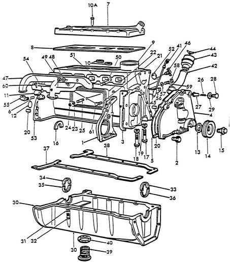 ford 3000 parts diagram