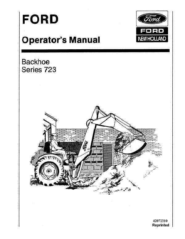 ford 4500 backhoe parts diagram