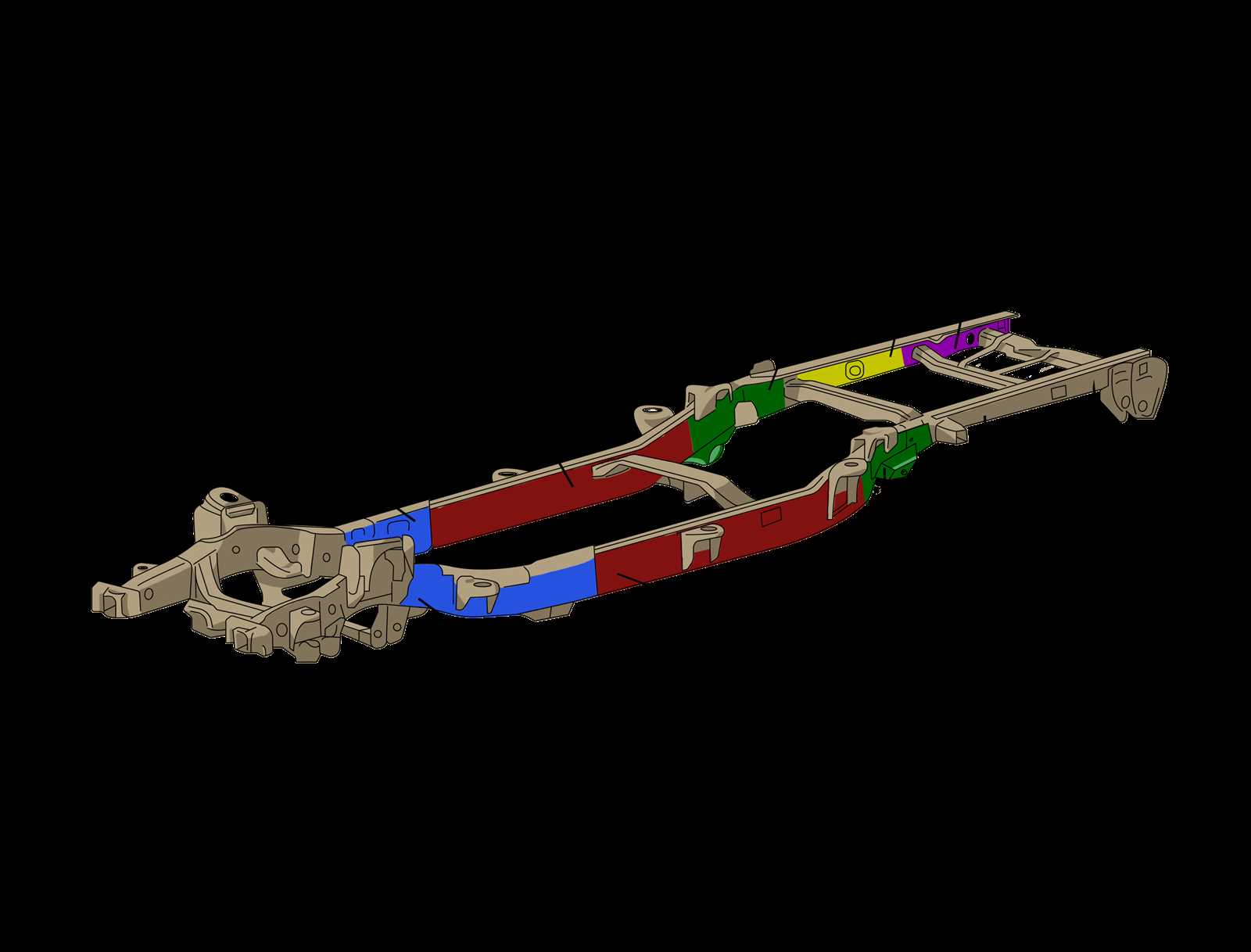 ford f150 front end body parts diagram