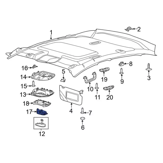 ford focus parts diagram