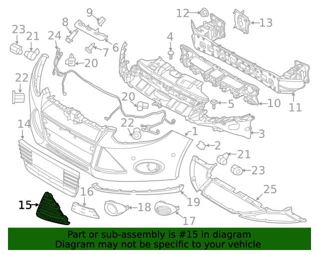 ford focus parts diagram