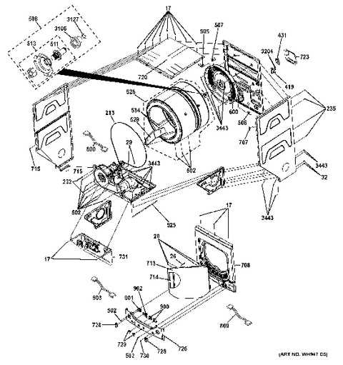 frigidaire stackable washer dryer parts diagram