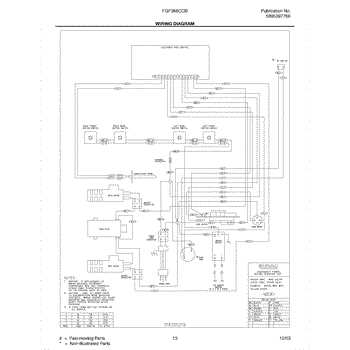 frigidaire stove parts diagram