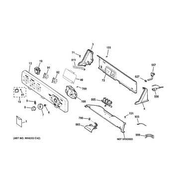 ge front load washer parts diagram