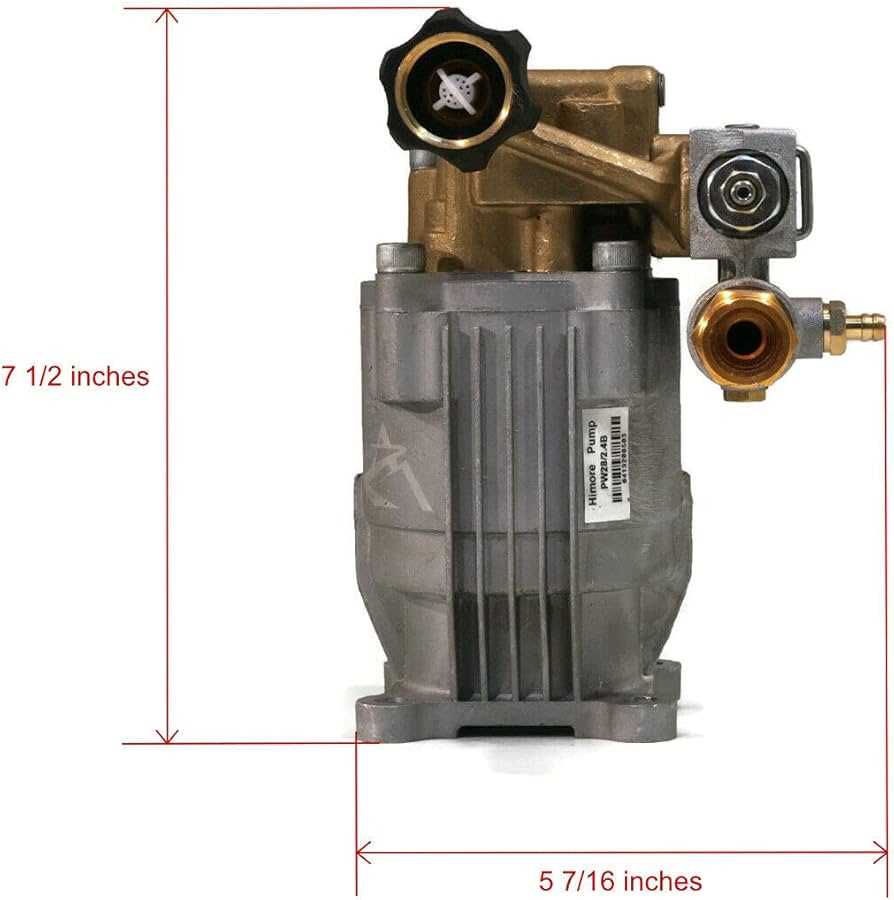 generac 2900 psi pressure washer parts diagram