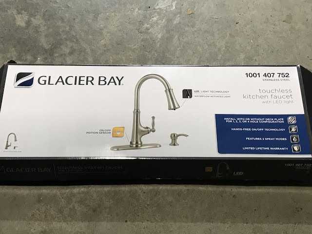 glacier bay faucet parts diagram