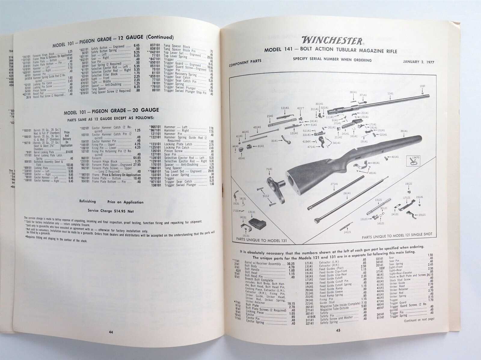 glenfield model 60 parts diagram