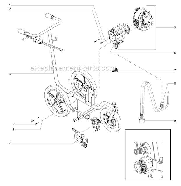 graco fieldlazer s100 parts diagram