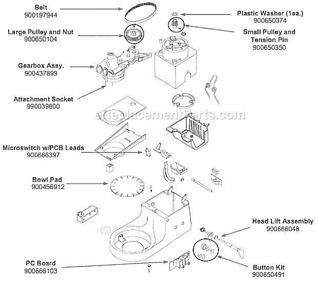 hamilton beach brewstation parts diagram