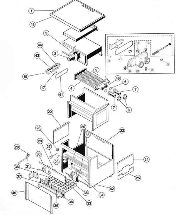 hayward h400 parts diagram