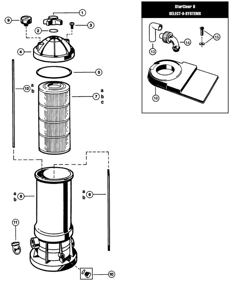 hayward sand filter parts diagram