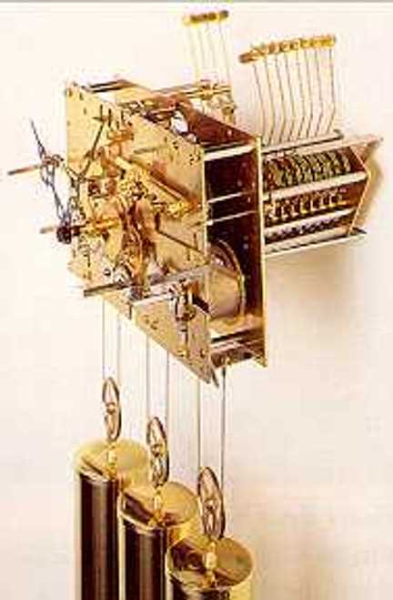 hermle clock movement parts diagram