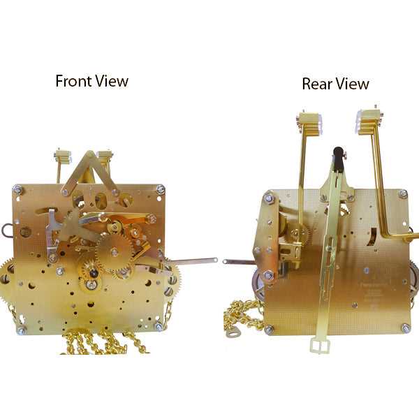 hermle clock movement parts diagram