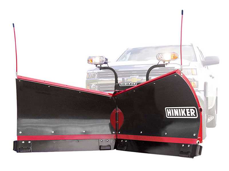 hiniker snow plow parts diagram