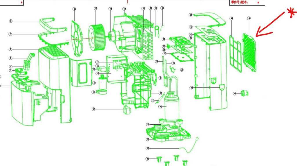 hisense refrigerator parts diagram