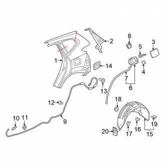 honda cr v body parts diagram