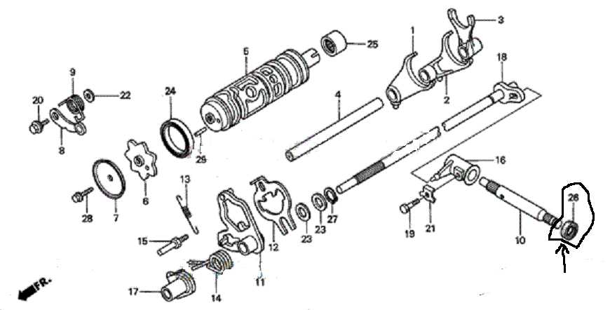 honda foreman parts diagram