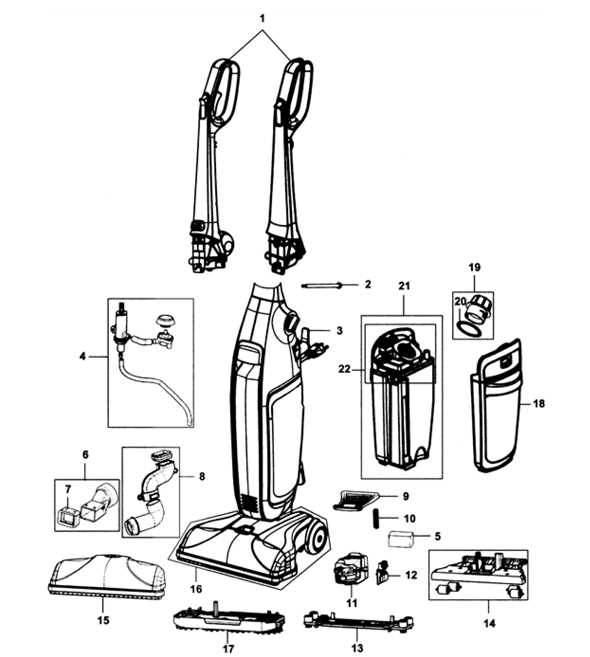 hoover floormate parts diagram