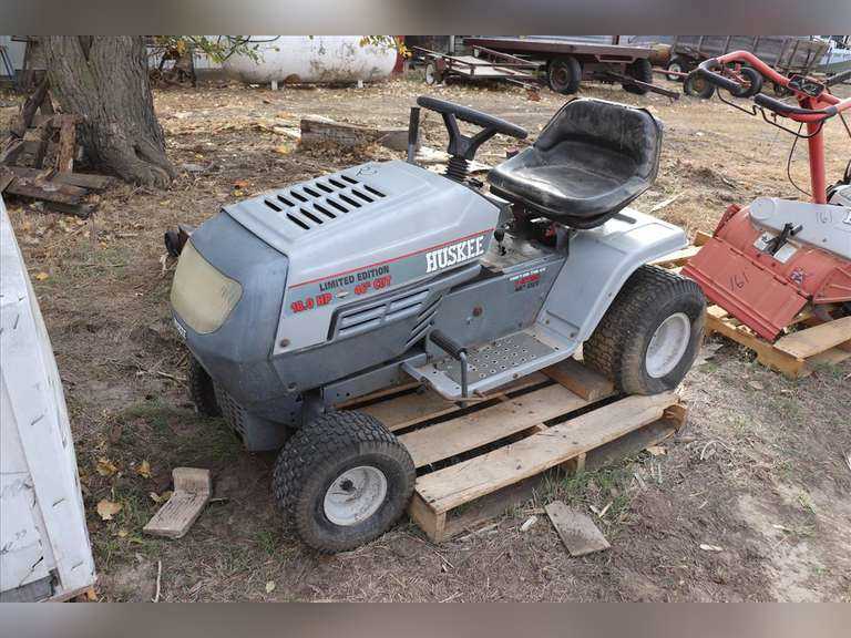 huskee riding mower parts diagram