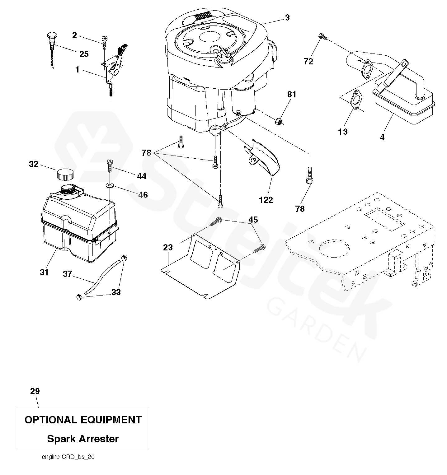 husqvarna 141 parts diagram