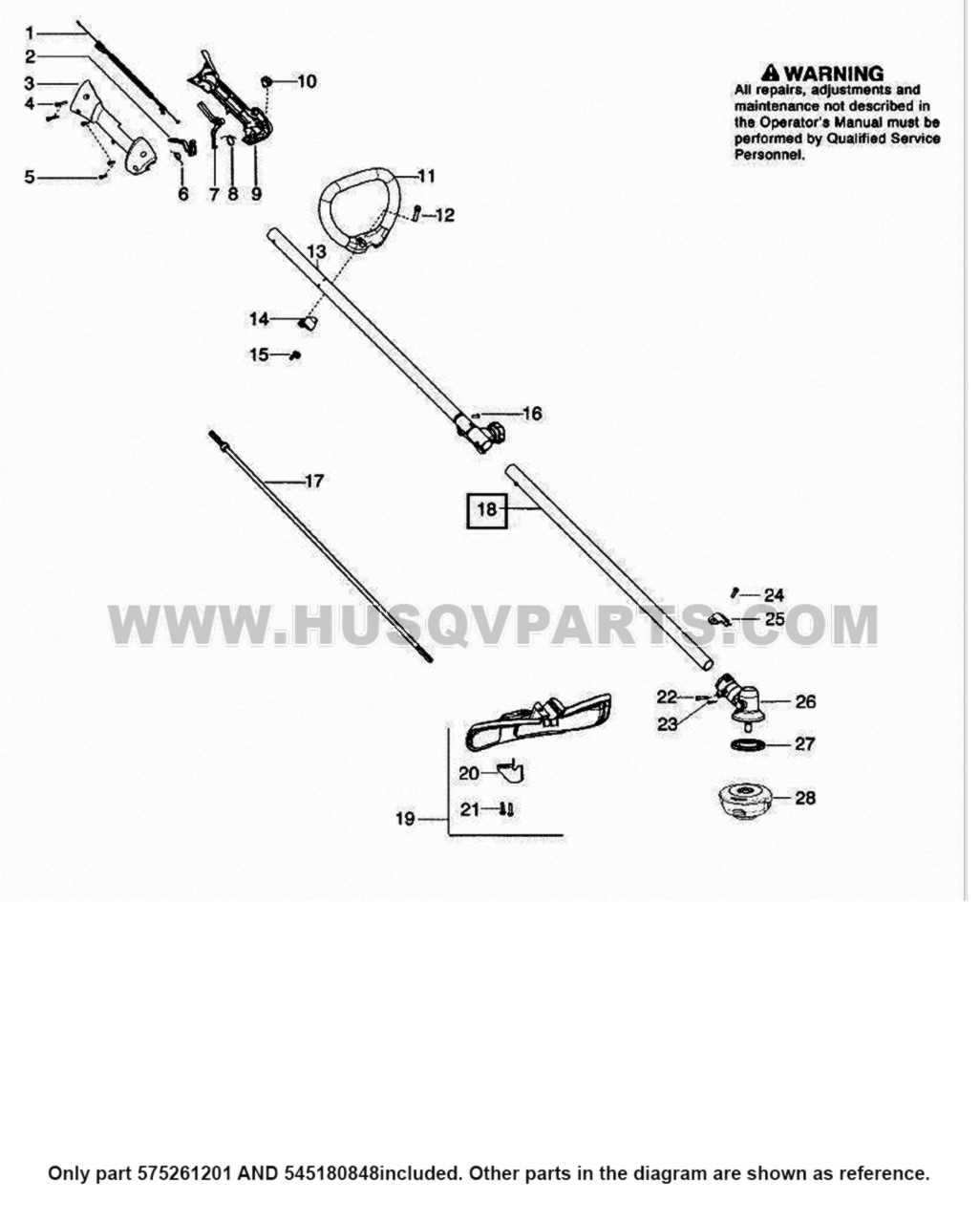 husqvarna 440 parts diagram