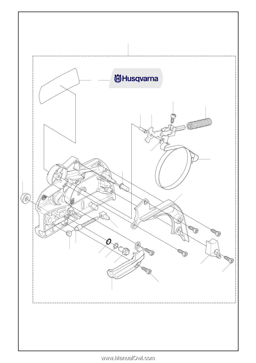 husqvarna 450 rancher parts diagram