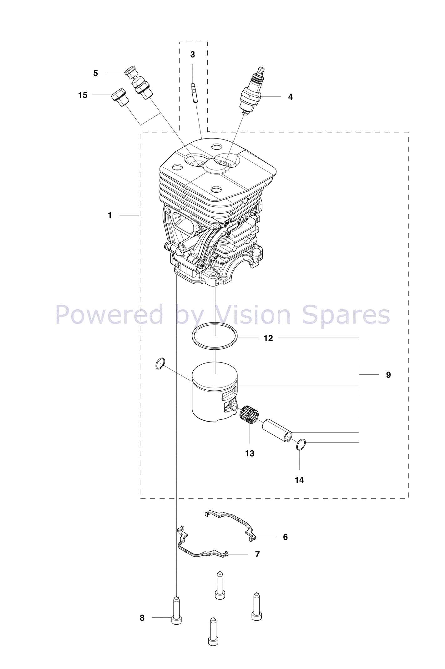 husqvarna 450 rancher parts diagram