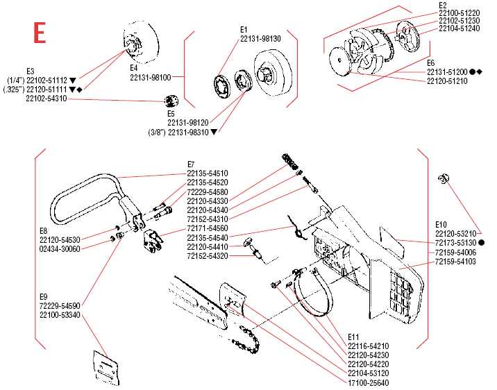 husqvarna 61 parts diagram