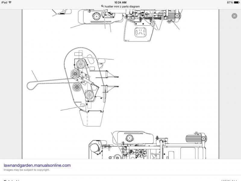 hustler fastrak parts diagram