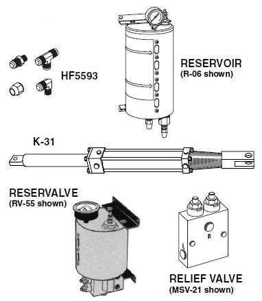 hynautic steering parts diagram