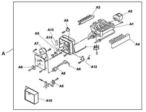 ice machine parts diagram