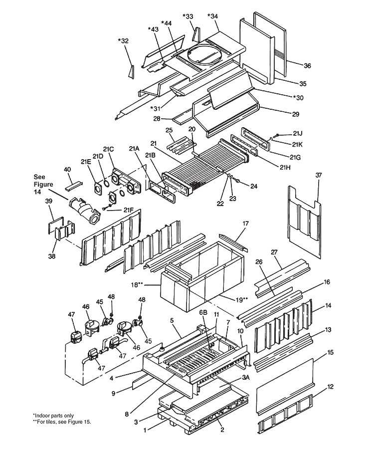 inground pool parts diagram