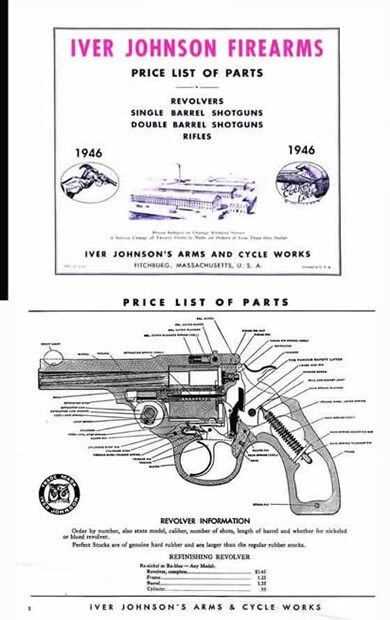 iver johnson 32 revolver parts diagram