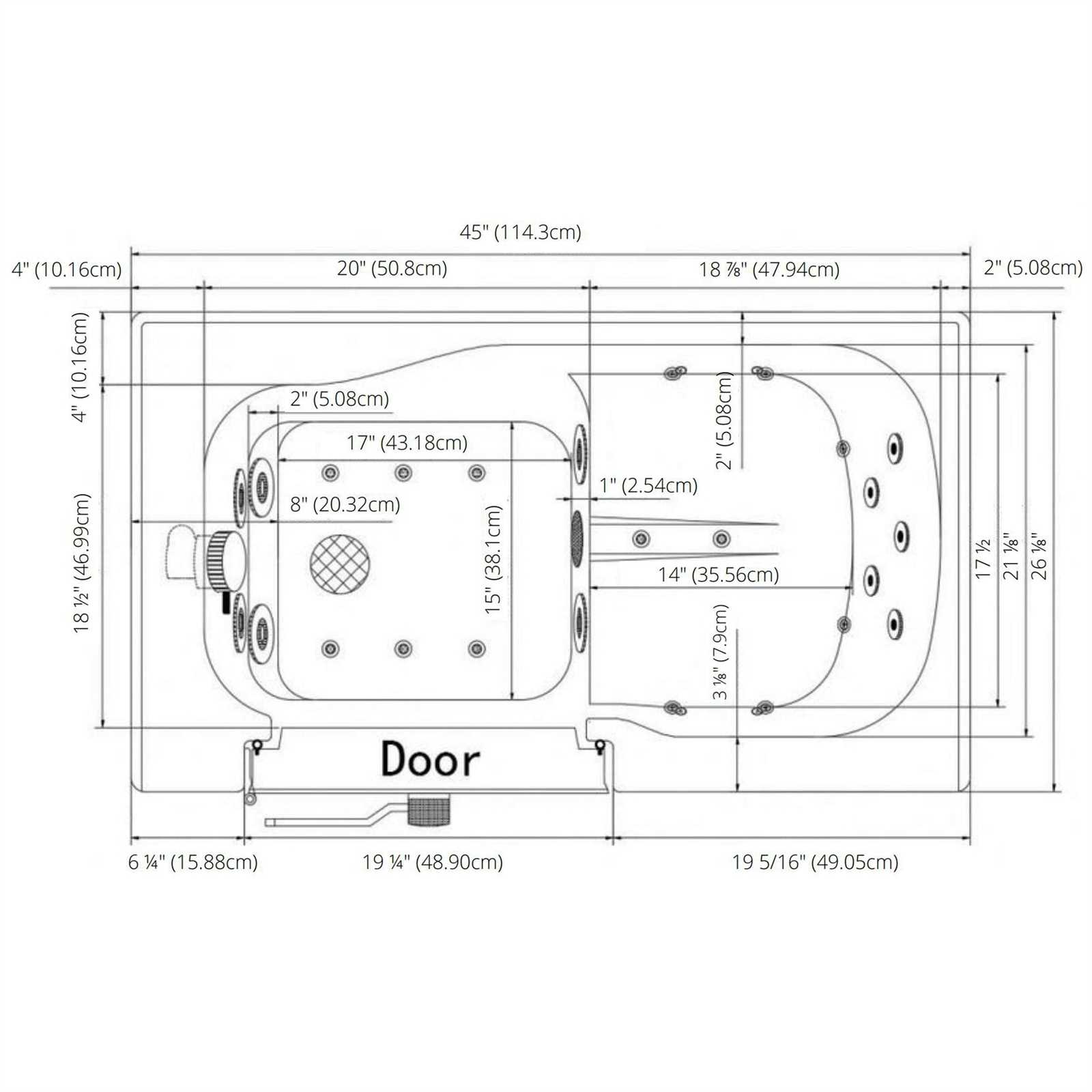 jacuzzi whirlpool bath parts diagram