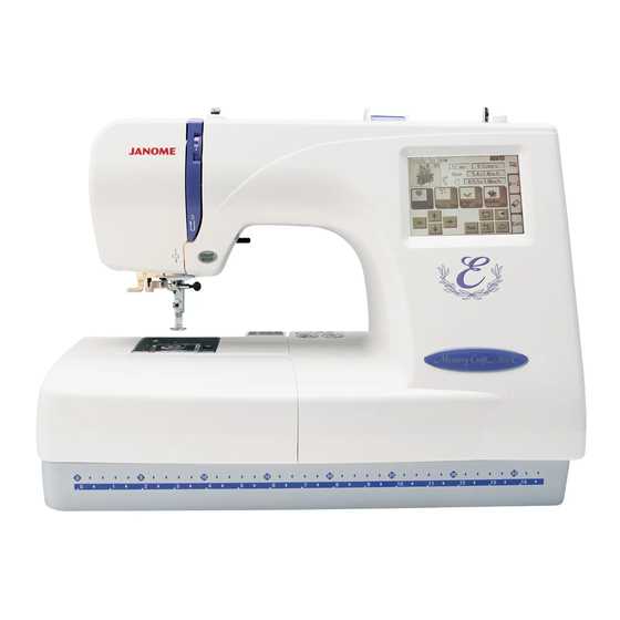 janome sewing machine parts diagram