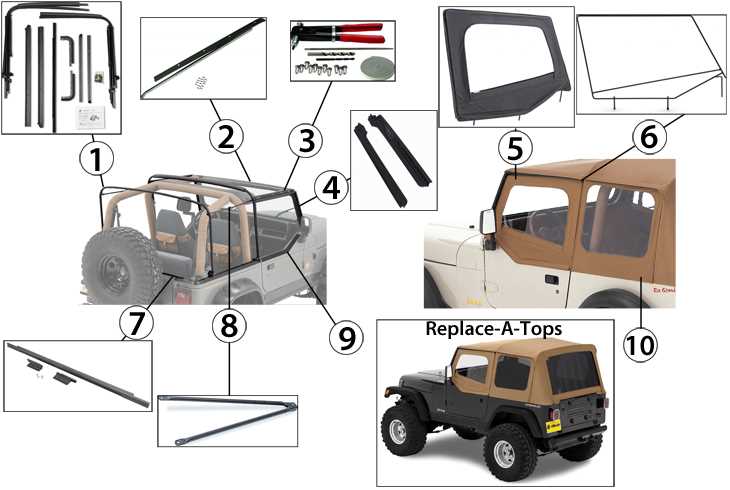 jeep jk parts diagram