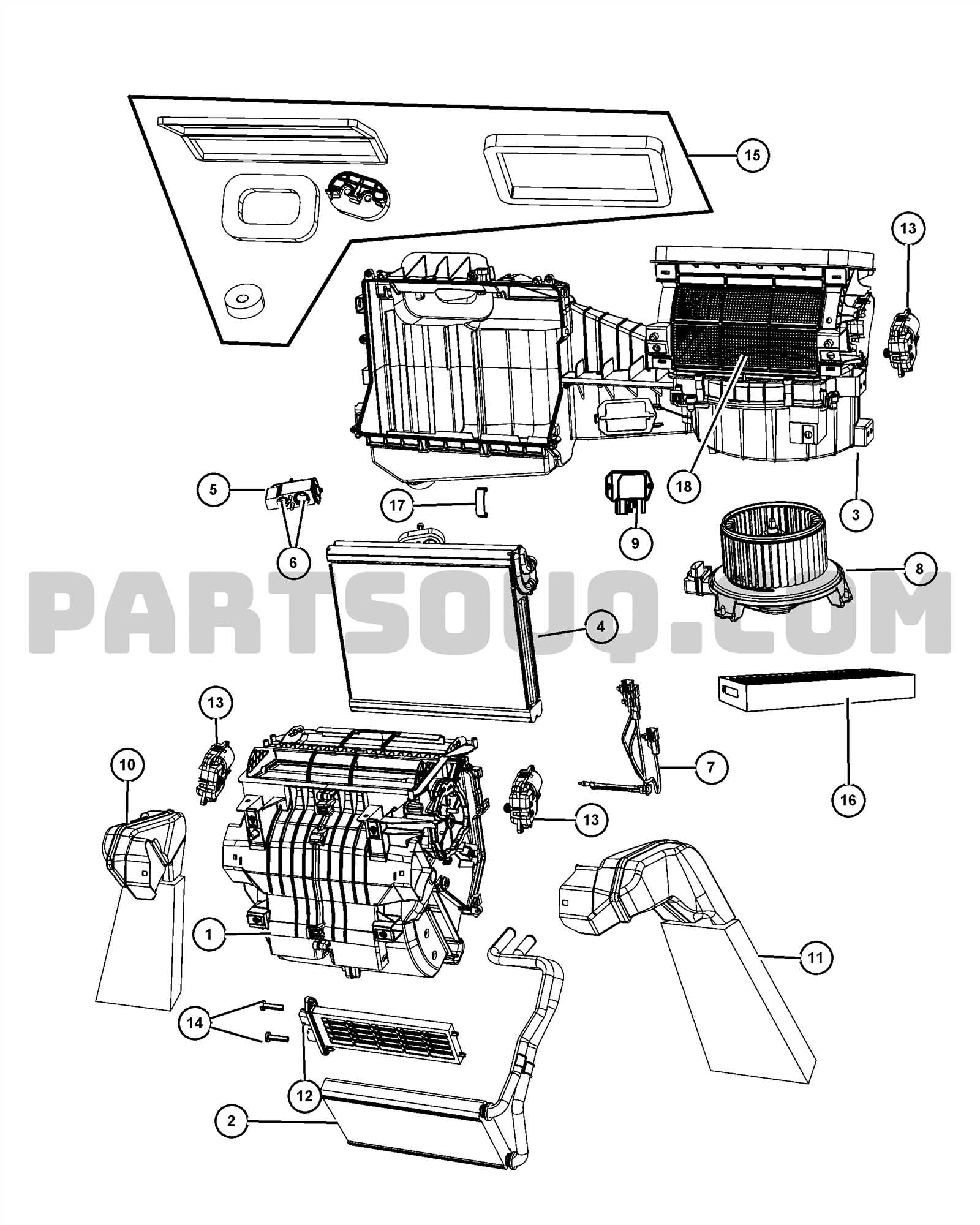 jeep wrangler diagram parts