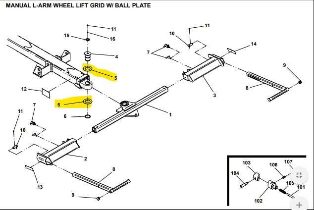 jerr dan wheel lift parts diagram