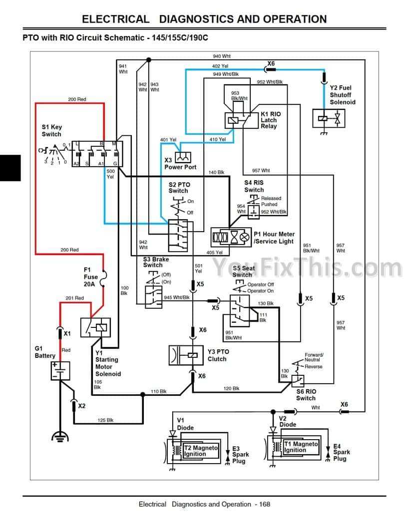 john deere 190c parts diagram