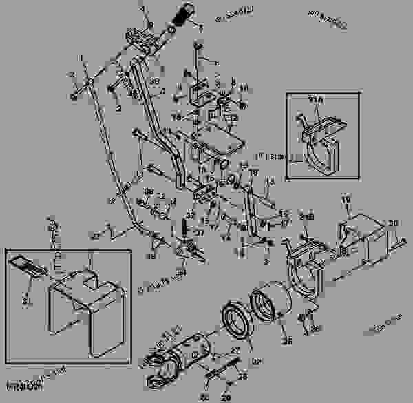 john deere 2305 parts diagram