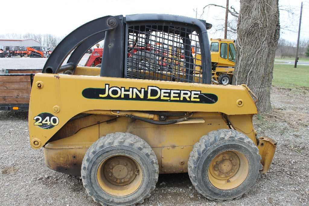 john deere 240 skid steer parts diagram