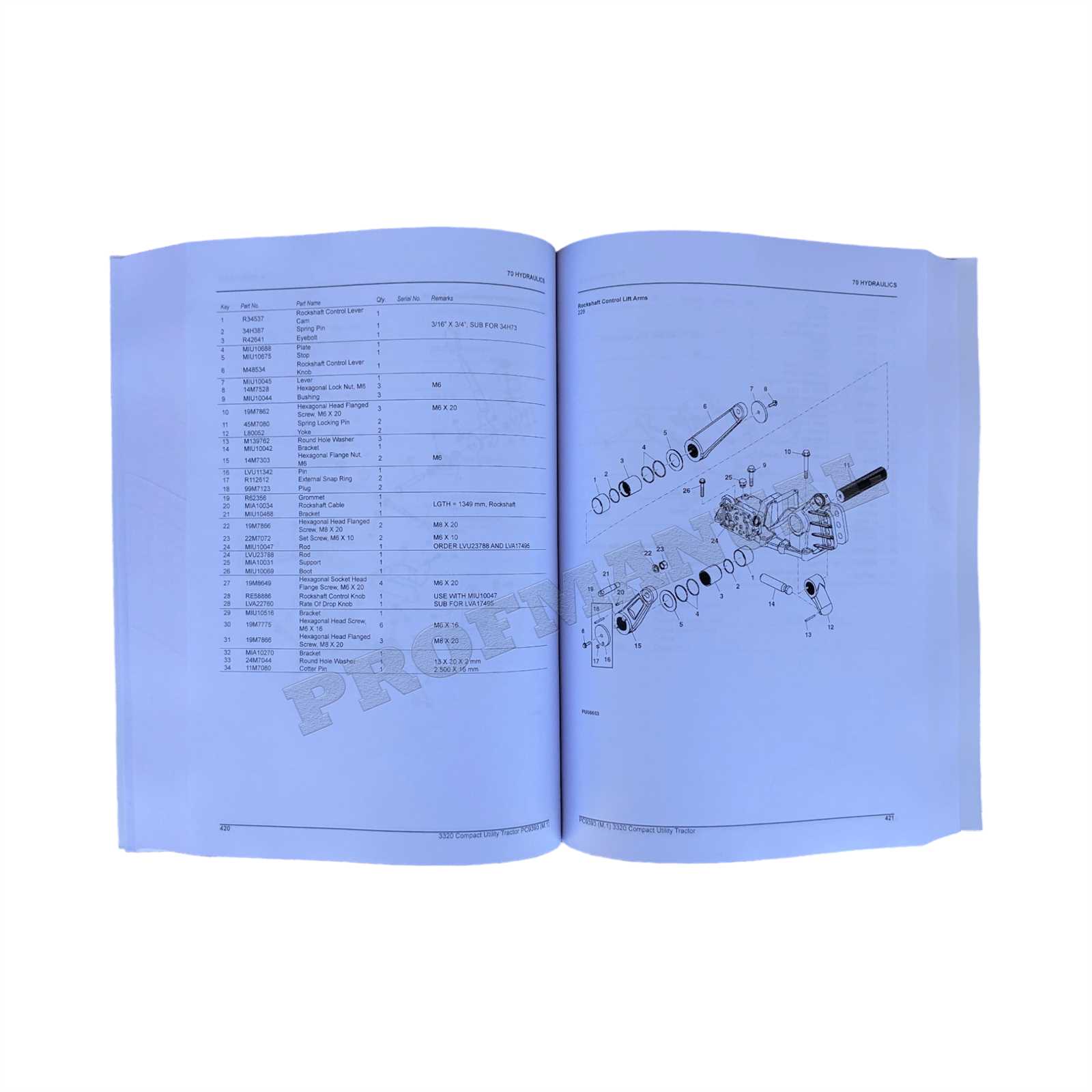 john deere 3320 parts diagram