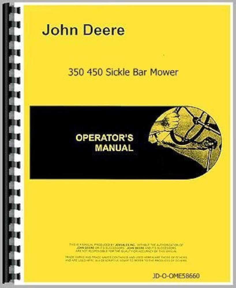 john deere 350 sickle mower parts diagram