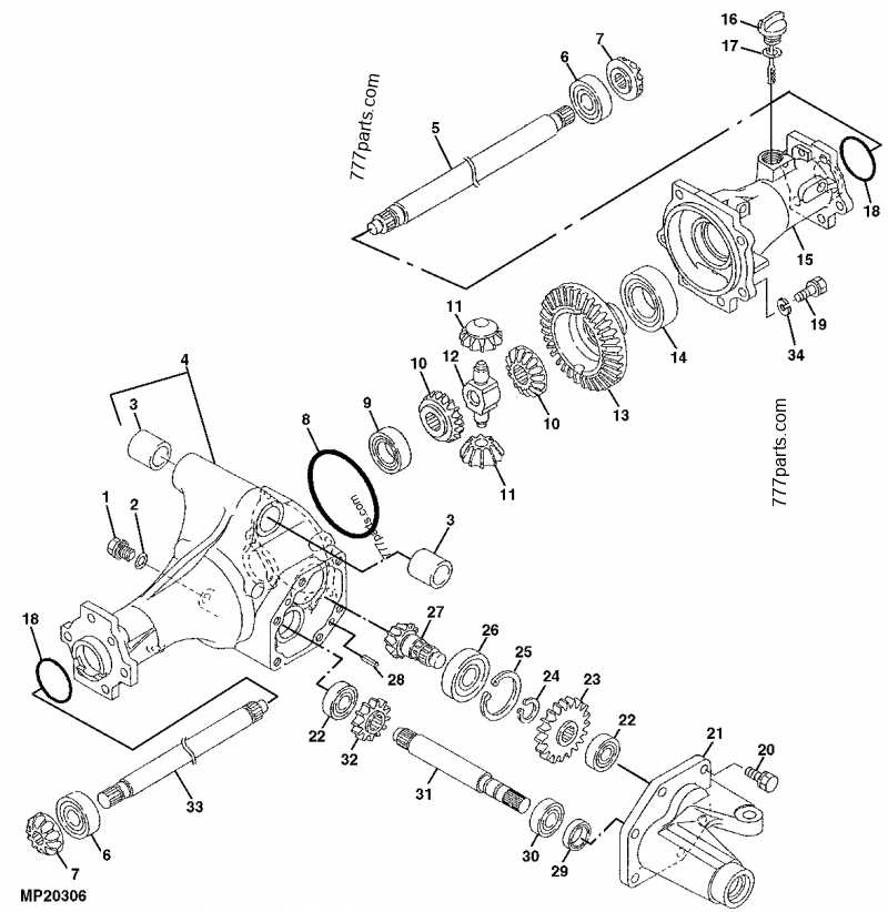 john deere 4010 parts diagram