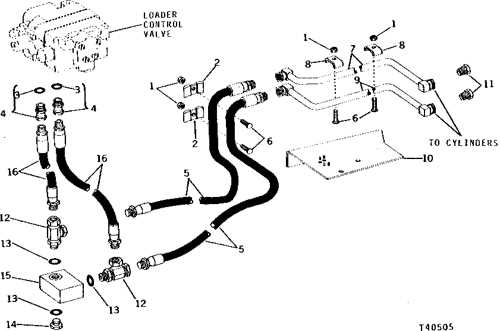 john deere 450 parts diagram