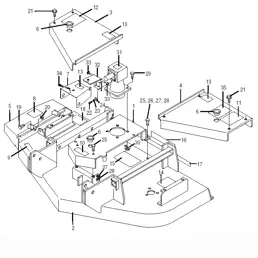 john deere bush hog parts diagram