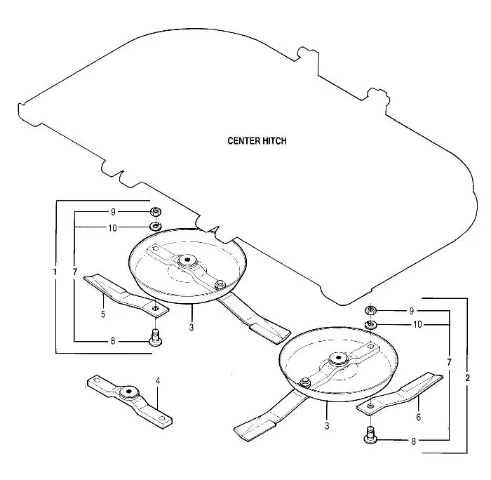 john deere bush hog parts diagram