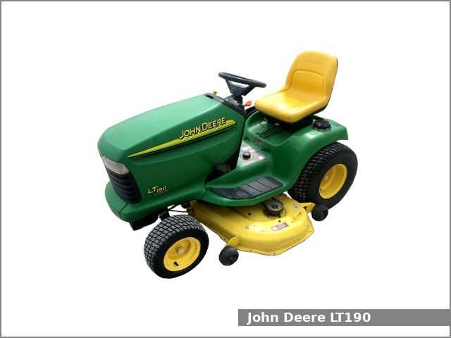 john deere lt190 parts diagram